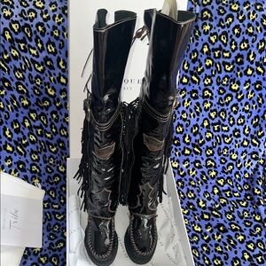 BNIB El Vaquero Coleen Luxe Night OTK Boots